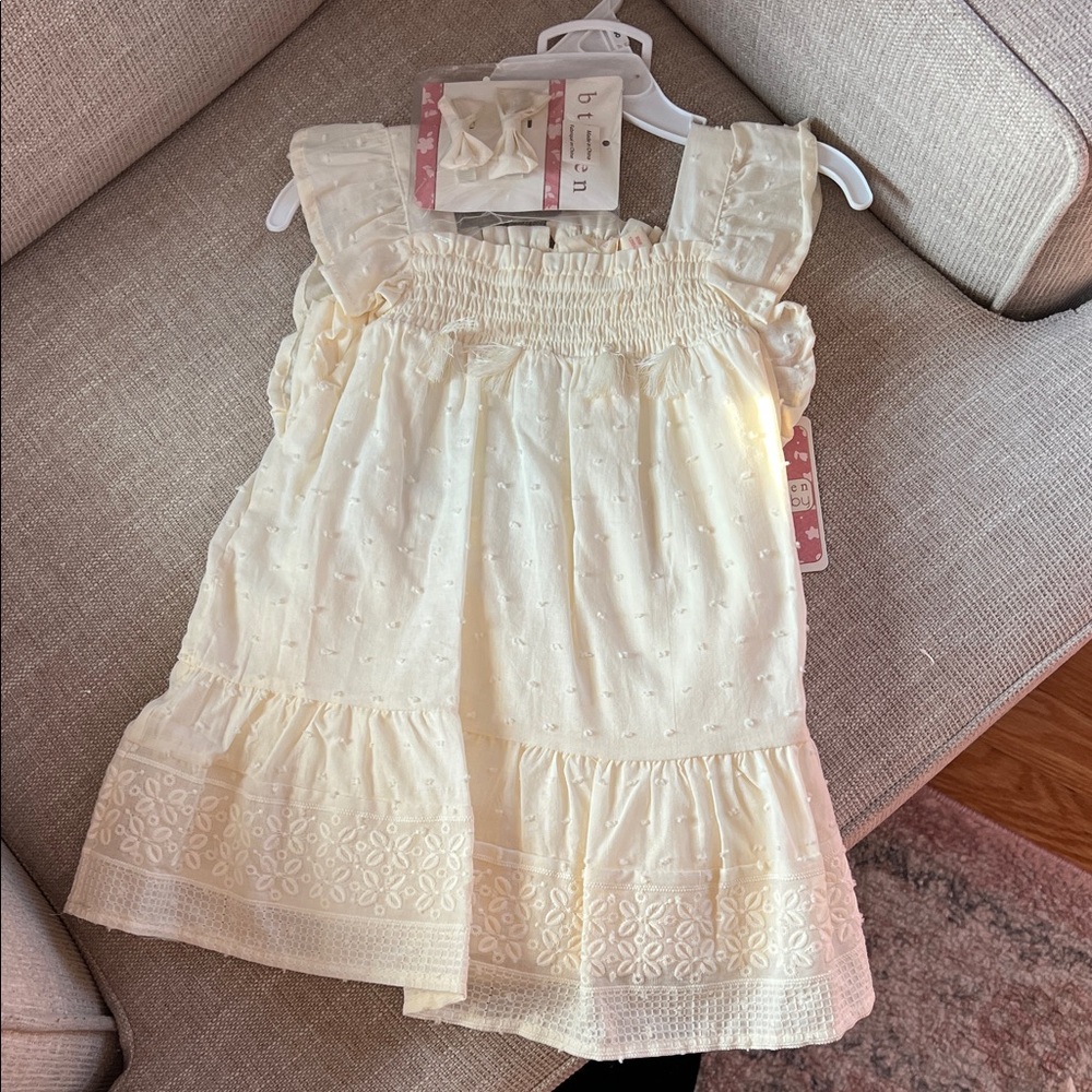 Bloom Ivory Kids Casual Dress